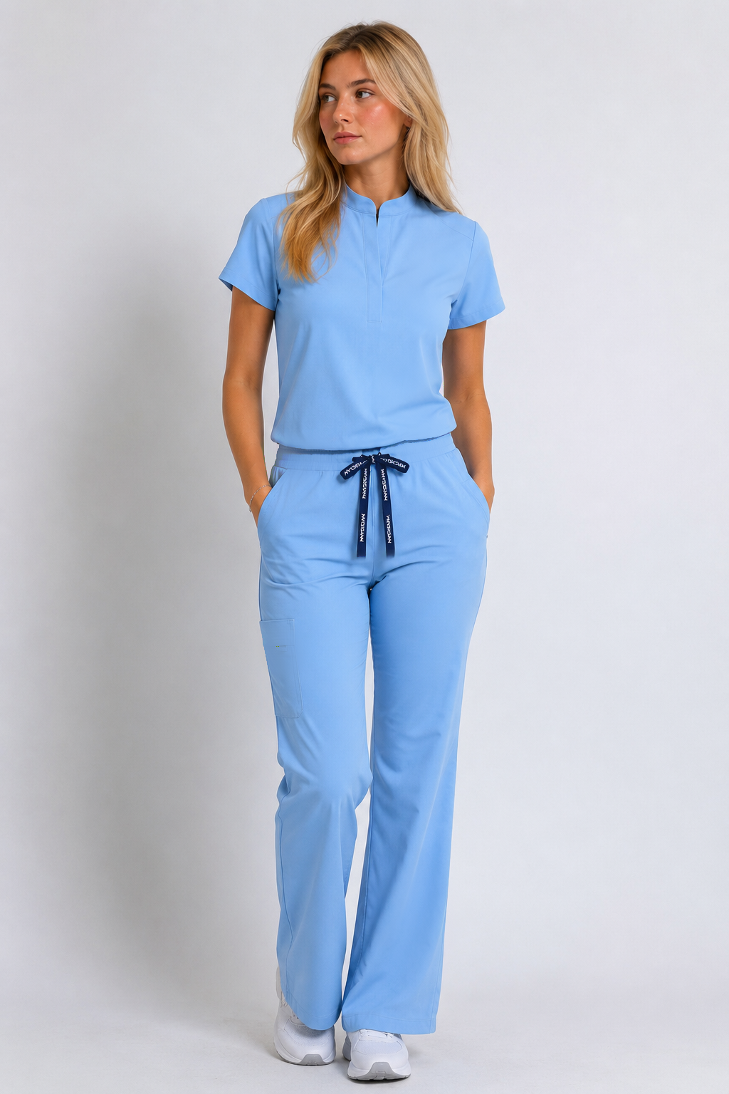 Glow Scrub Baby Blue